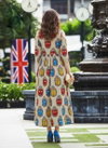 Zoya Soft Muslin Printed Long Gown Wholesale Clothing Distributors In India